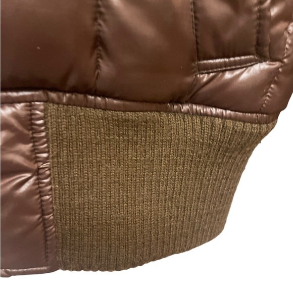 Old Navy Chocolate Brown Puffer Jacket Size XL HOST PICK!!!! - Picture 4 of 8